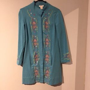 Sundance Embroidered Coat
